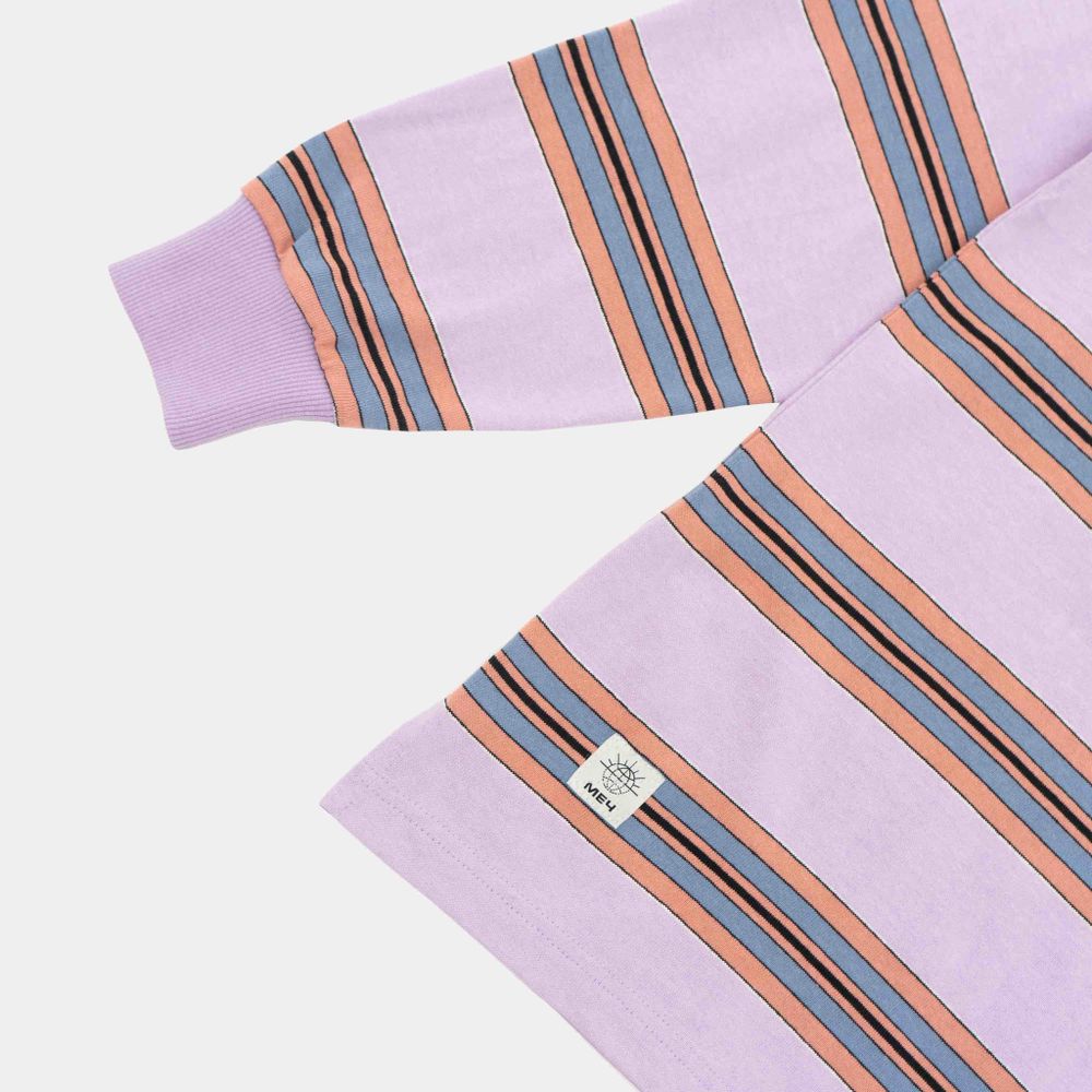 Лонгслив Меч SS23 Stripes Lavander/Stone/Pumpkin