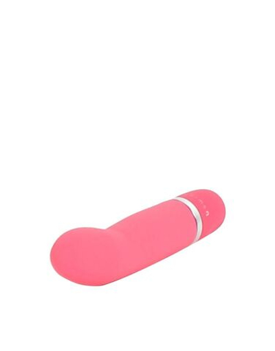 Розовый мини-вибратор Bcute Classic Curve - 10 см. (Цвет: розовый)
