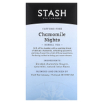 Stash Tea, Herbal Tea, Chamomile Nights, без кофеина, 20 чайных пакетиков, 18 г (0,6 унции)