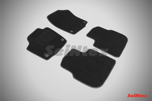 Ворсовые коврики LUX для Skoda Rapid II 2020-н.в., Seintex.85494