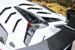 Карбоновая крышка двигателя с задним спойлером GT (крыло) для LAMBORGHINI AVENTADOR LP700 / LP740 / LP750SV 2011–2021 Ламборгини