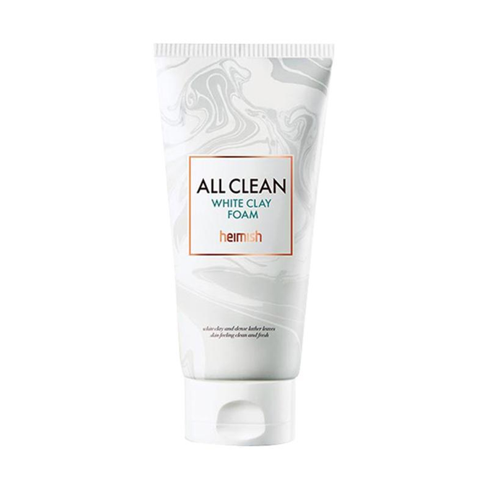 Глиняная пенка для глубокого очищения пор Heimish All Clean White Clay Foam