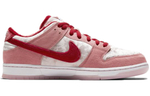 Nike Dunk SB SB Pro QS Valentine's Day limited non-slip low-top sneakers for men and women with the same pink and white