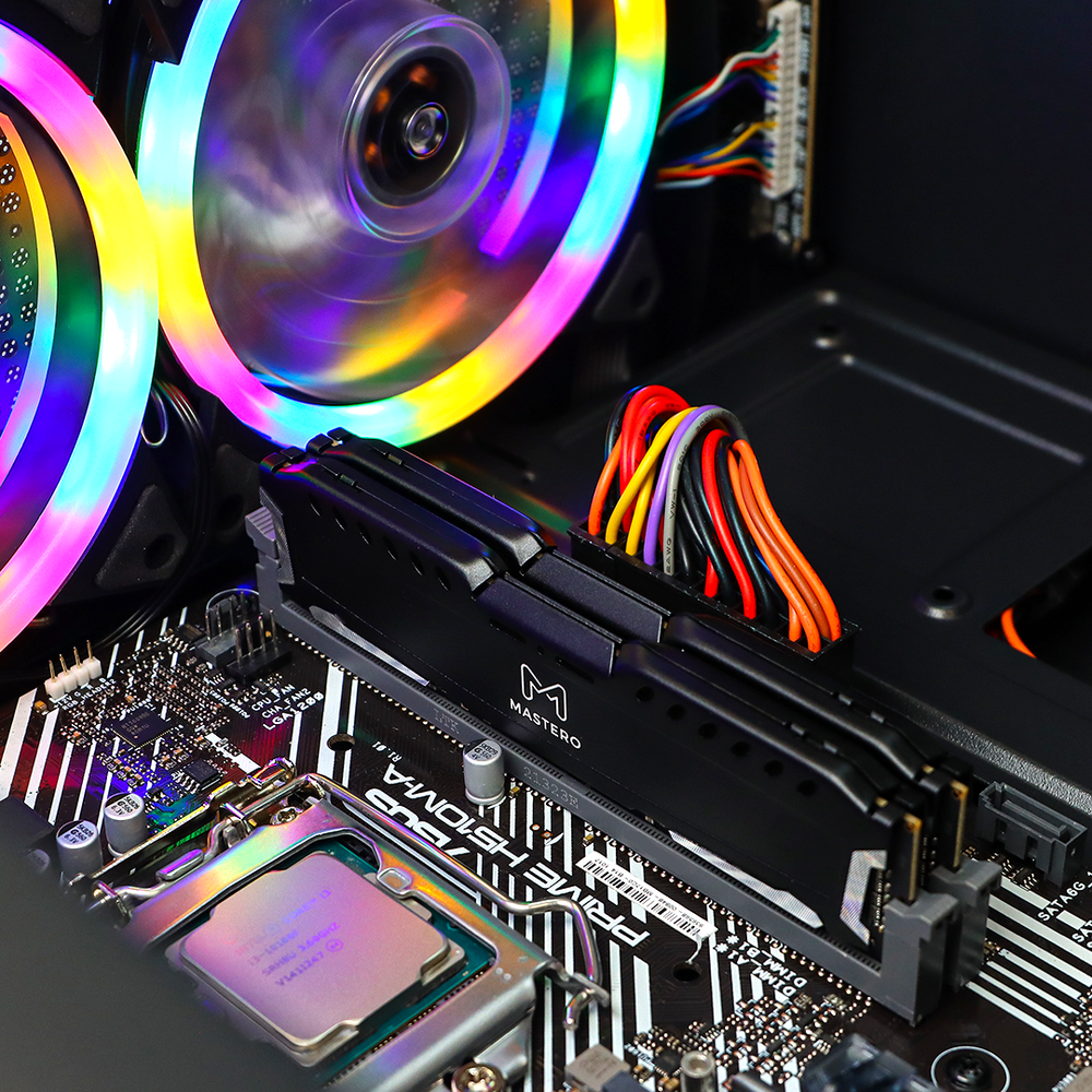 Память Mastero DDR5 DIMM 16Гб, 5600МГц, CL46, Retail, 1.1В, с радиатором (MSH5600C46-16G5)