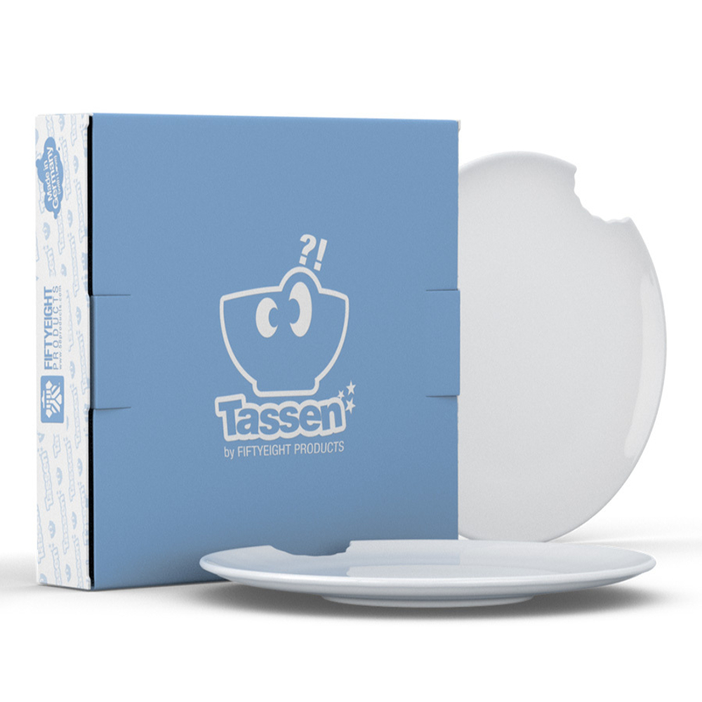 Набор тарелок tassen, with bite, D 15 см, 2 шт.