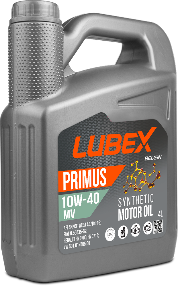 Масло Lubex Primus MV 10W40 (4л) синтетика