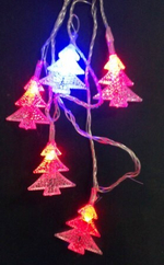 Гирлянда Елочки 20Led, 4м, color