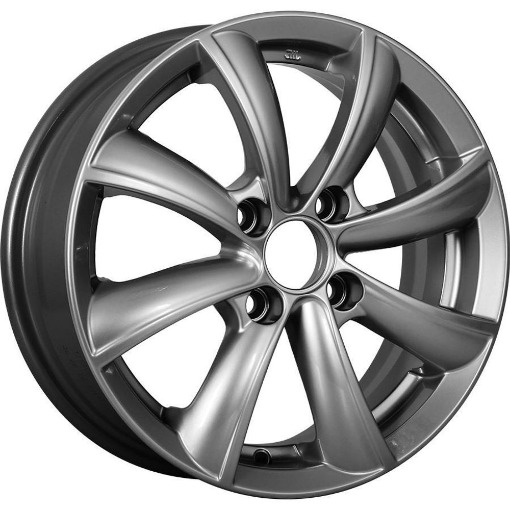 K&amp;K KC611 6x15 4x100 ET 45 Dia 54.1 (дарк платинум)