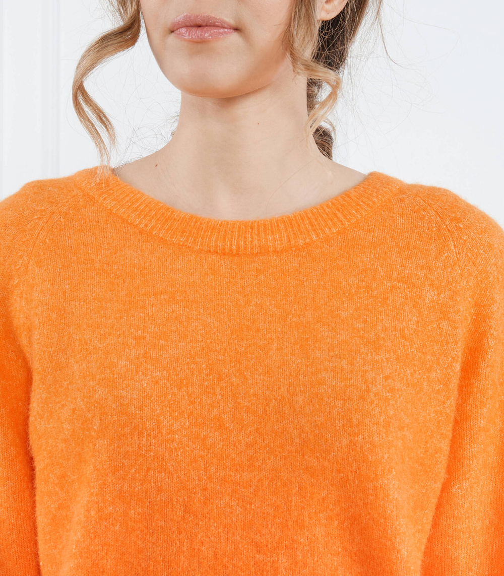 Хлопковый свитер Sams\u00f8e Sams\u00f8e - оранжевый(F00022152)