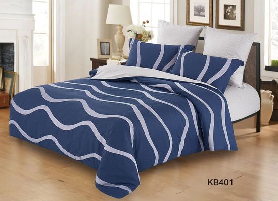 Полуторный комплект постельного белья Diva Afrodita, Арт.KB401, Сатин люкс, 70*70 см-2 шт.