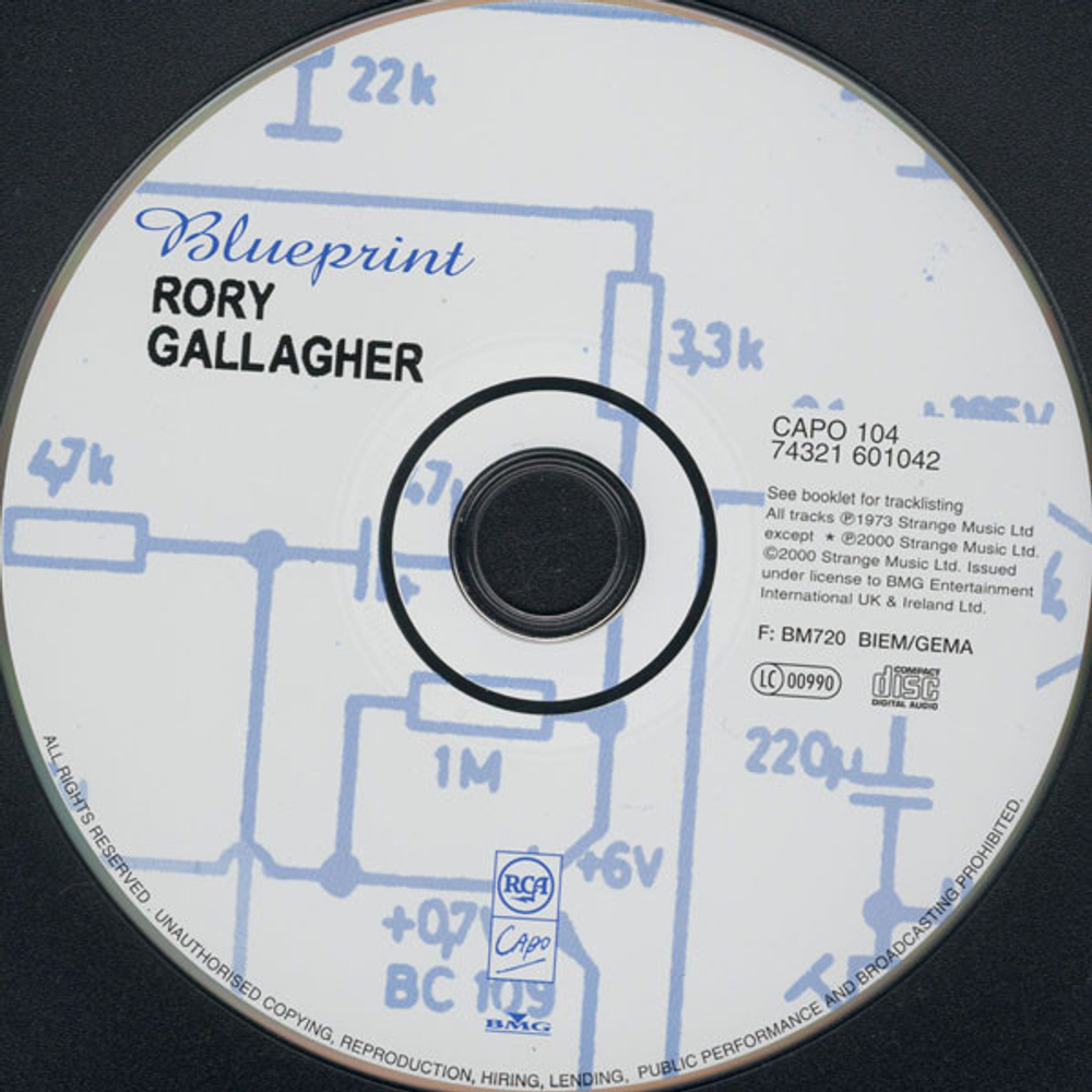 Rory Gallagher / Blueprint (CD)