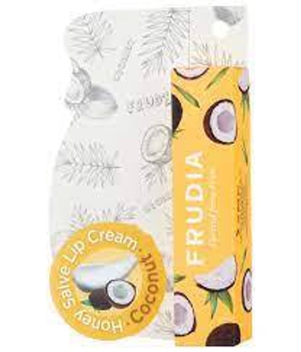 Смягчающий крем для губ с кокосом - Frudia Coconut Honey Salve Lip Cream
