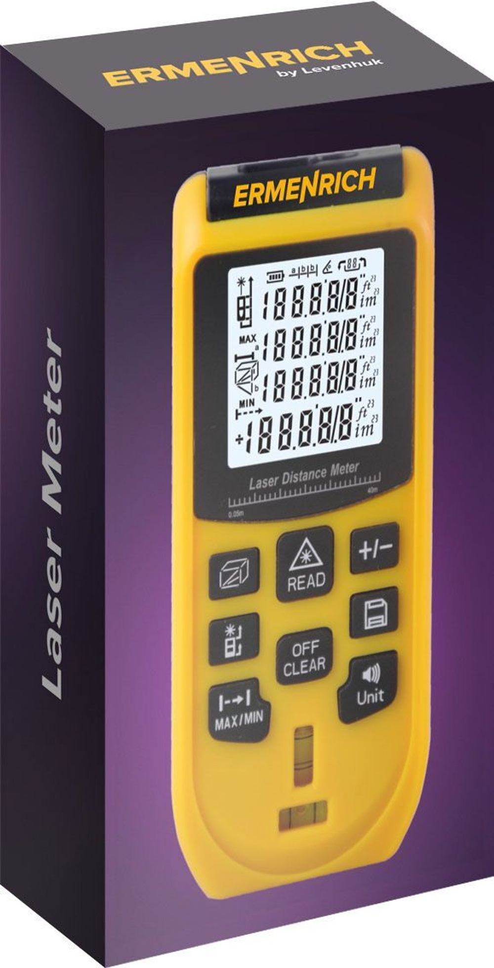 Лазерная рулетка Ermenrich Reel GA50
