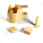 Подставка для кружки/стакана с креплением к столешнице, бежевый