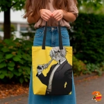 Сумка шоппер с принтом Моя геройская академия