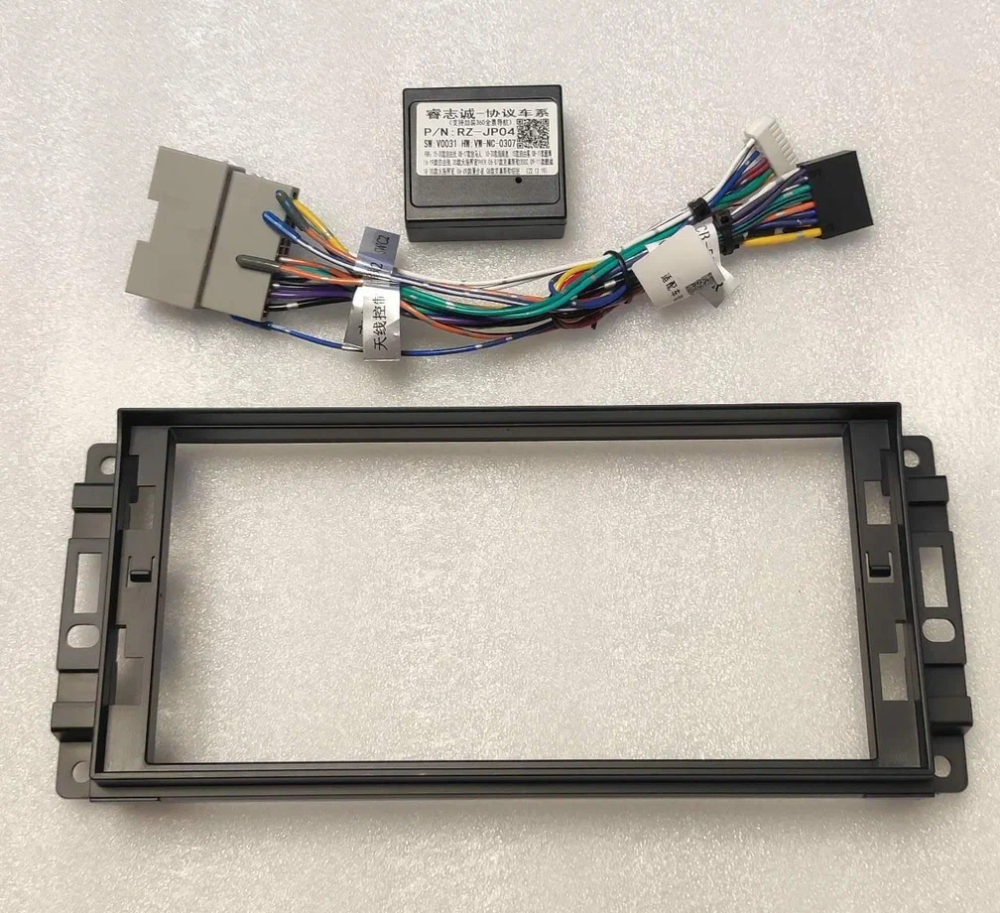 Магнитола для Jeep, Dodge 2007-2018 (207x98мм) - Carmedia MKD-JP001-TYJ монитор 12.3" в стиле MERCEDES на Android 11, CarPlay, 4G SIM-слот