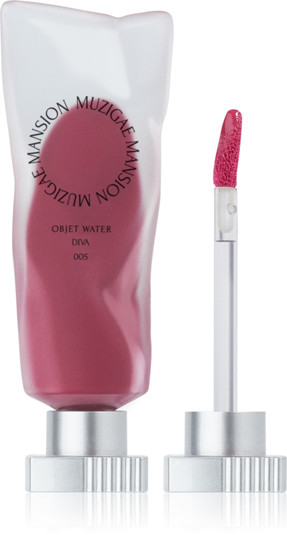 MUZIGAE MANSION Objet Water - Матовая жидкая помада, увлажняющая оттенок 005 Diva, 5 ml