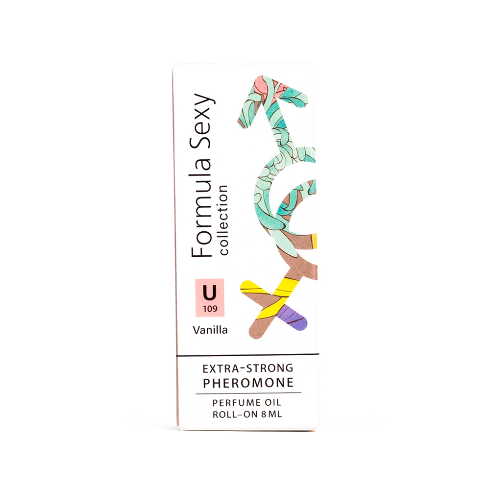Парфюмерное масло с феромонами Formula Sexy Collection Vanilla U109 (Формула Секси Коллекшн Ванилла U109) – 8ml
