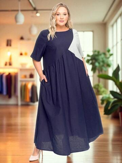 Платье изо льна Ярослава