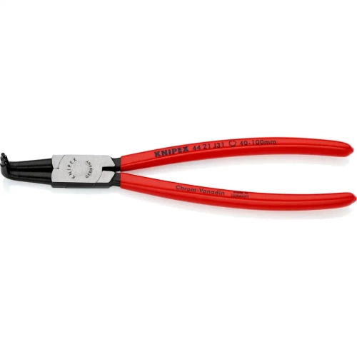 Щипцы для стопорных колец черненые 215 мм Knipex 44 21 J31