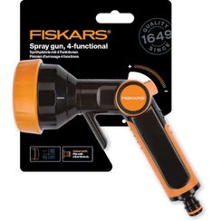 Пистолет-распылитель для полива Fiskars Multi регулируемый 4 функции