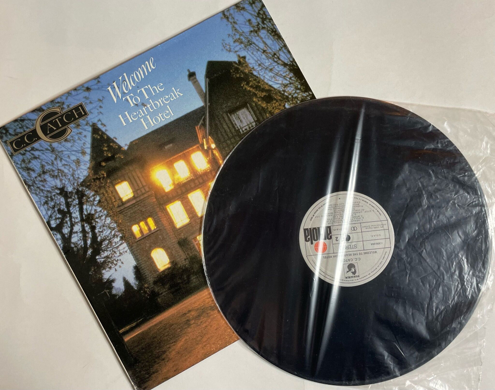 Винтажная виниловая пластинка LP C.C. Catch Welcome To The Heartbreak Hotel (Spain 1986)