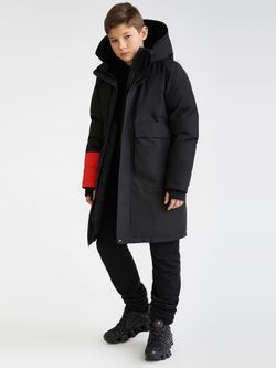 Куртка для мальчика пуховая BASK juno ROYCE черный