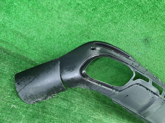 Юбка заднего бампера Mercedes GLE V167 (18-24) AMG