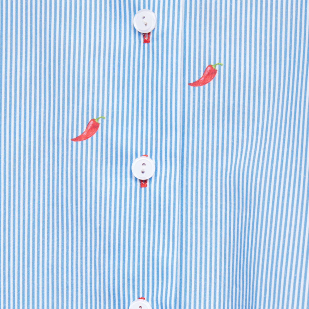 Рубашка из хлопка с принтом