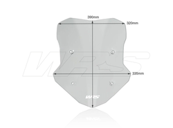 WRS Standart Ветровое стекло BMW F 900XR затемненное BM058F