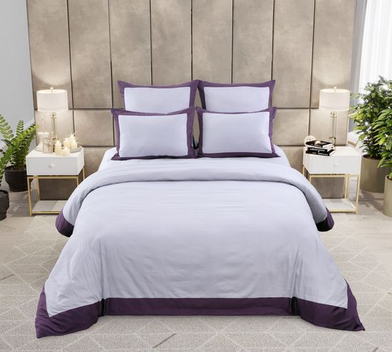 Евро комплект постельного белья Флоранс сатин Legends