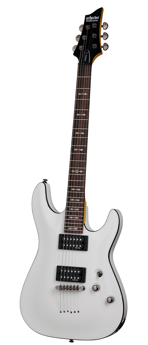 Schecter OMEN-6 2012 VINTAGE WHITE