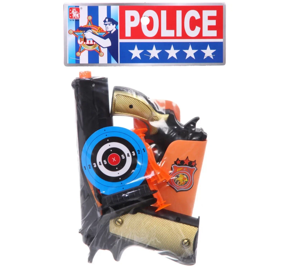 Набор полицейский «Специальный агент - Именем закона!», 8 предметов, 30*18 см, пакет