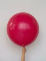 S шар гигант 24"/60 см пастель (014) ягодный малиновый (БГ-90)