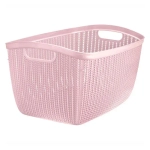 Корзина ВЯЗАНИЕ 26л чайная роза (комплект 5 шт)