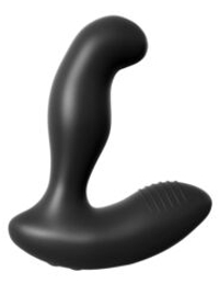Черный массажер простаты Electro Stim Prostate Vibe с электростимуляцией - 13,3 см.