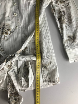 Блузка Vemina City с поясом, визуально на 46 размер