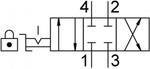 VHER-P-H-B43C-B-G12 Распределитель с ручным управлением