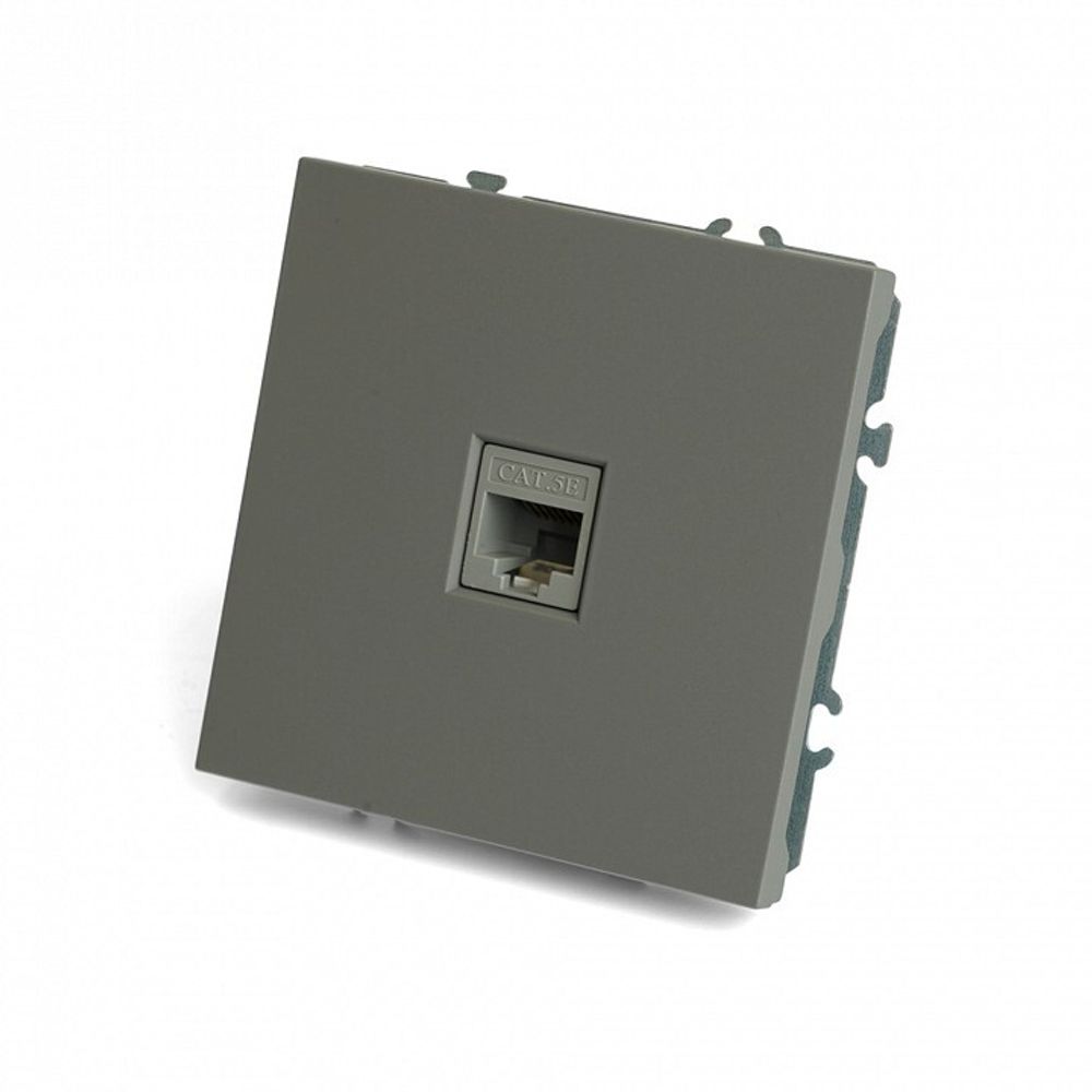 Розетка Ethernet RJ-45 без рамки Stekker Эмили 49951