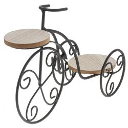 GAEM Подставка для цветов "Велосипед", L29,5 W12,5 H22 см