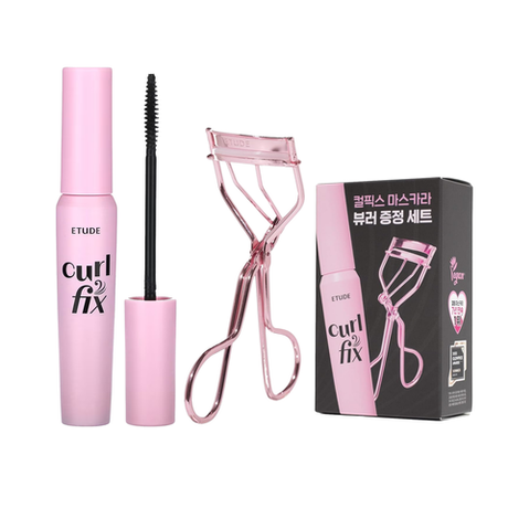 Etude Curlfix Mascara & Eyelash Curler Set