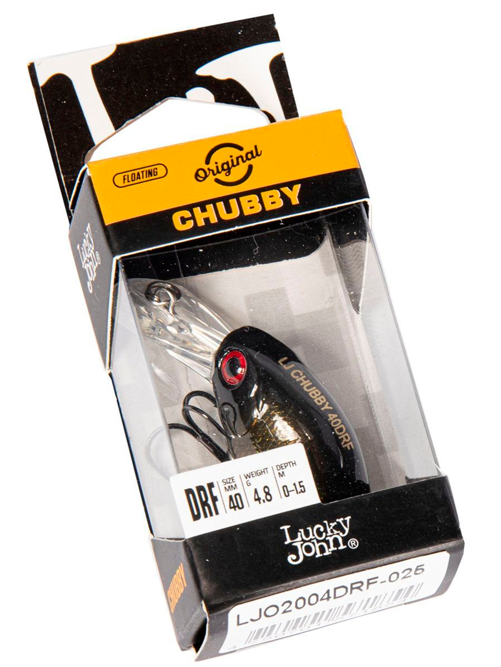 Воблер плавающий Lucky John Original CHUBBY DR F 04/031
