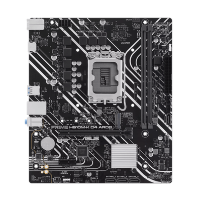 Материнская плата ASUS PRIME  H610M-K D4 ARGB, LGA1700 2xDDR4 4xSATA3 M.2 1xHDMI 2xARGB mATX