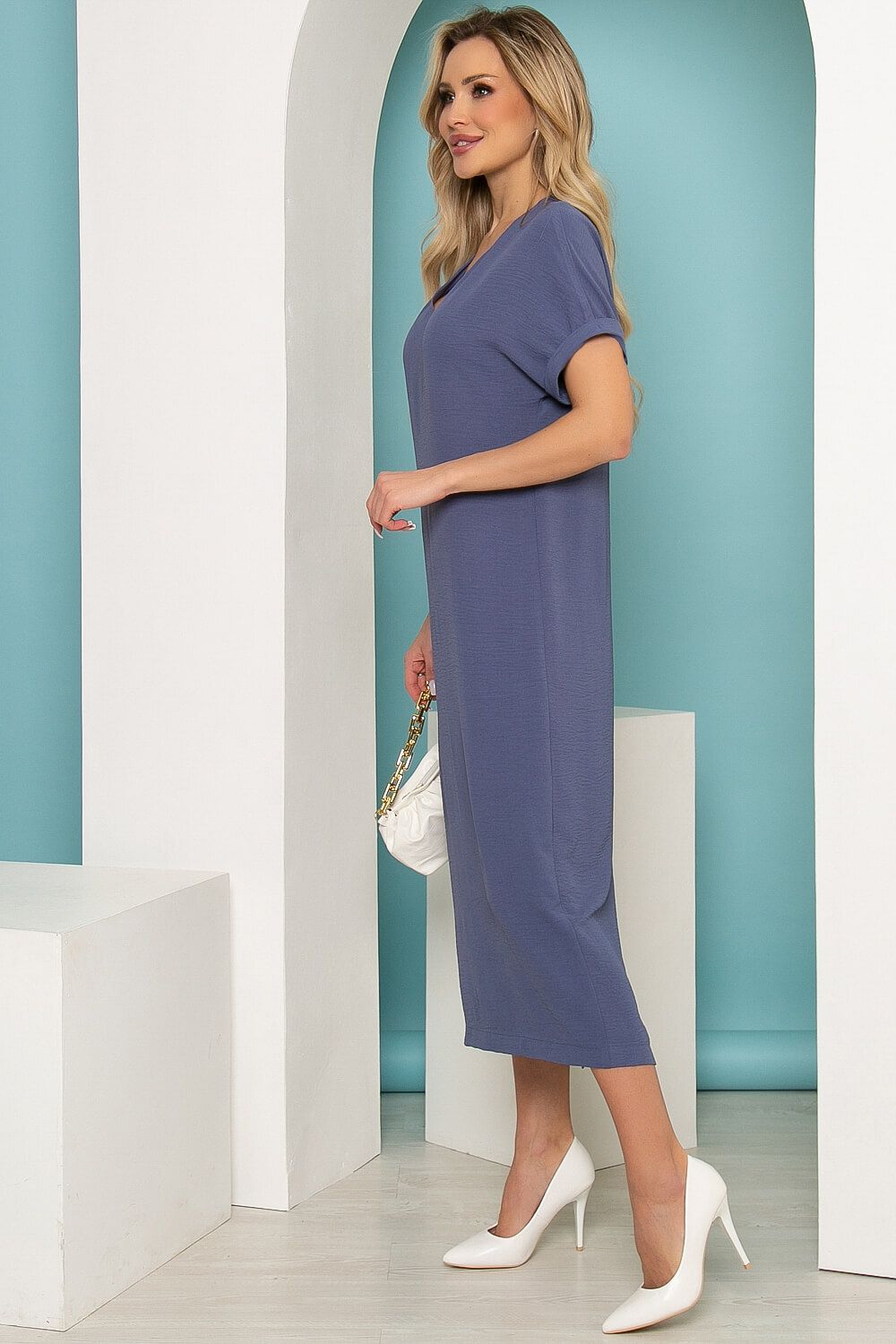 Платье "Герда" (грозовое небо) П3431 LT Collection