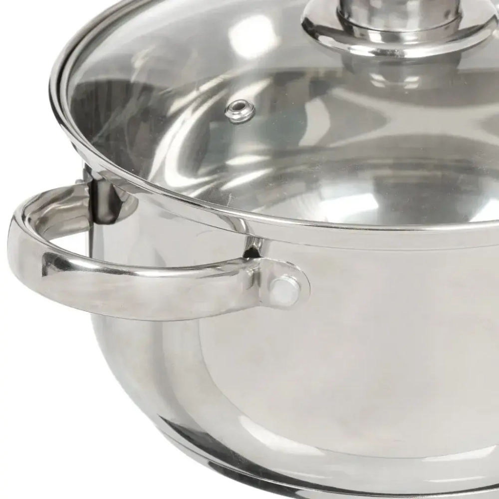 Кастрюля из нержавеющей стали 3,2л «Гретта» Катунь