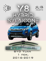 Щетки стеклоочистителя HUOYE Y8 650/400 мм на BYD Yuan | Push button
