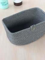 Органайзер для косметики плетеный