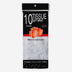 Тишью "Серебряные снежинки", 500*680мм