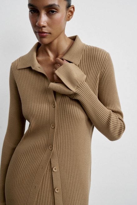 Рубашка INEZ, кэмел