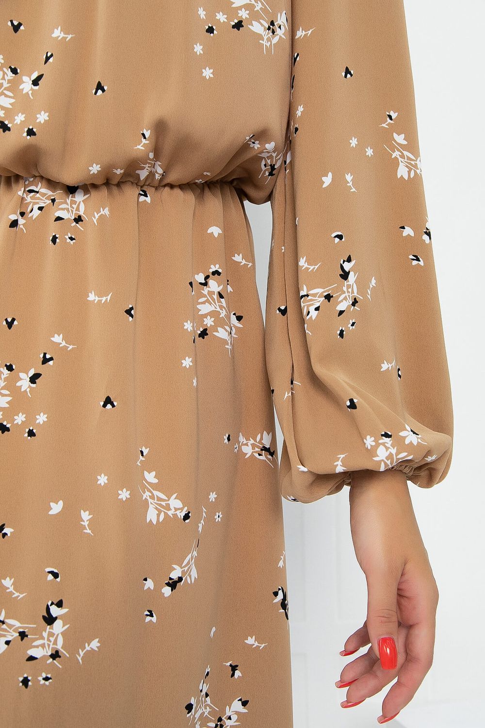 Платье Алания (бежевое) П12931-10М LT Collection (Акция)